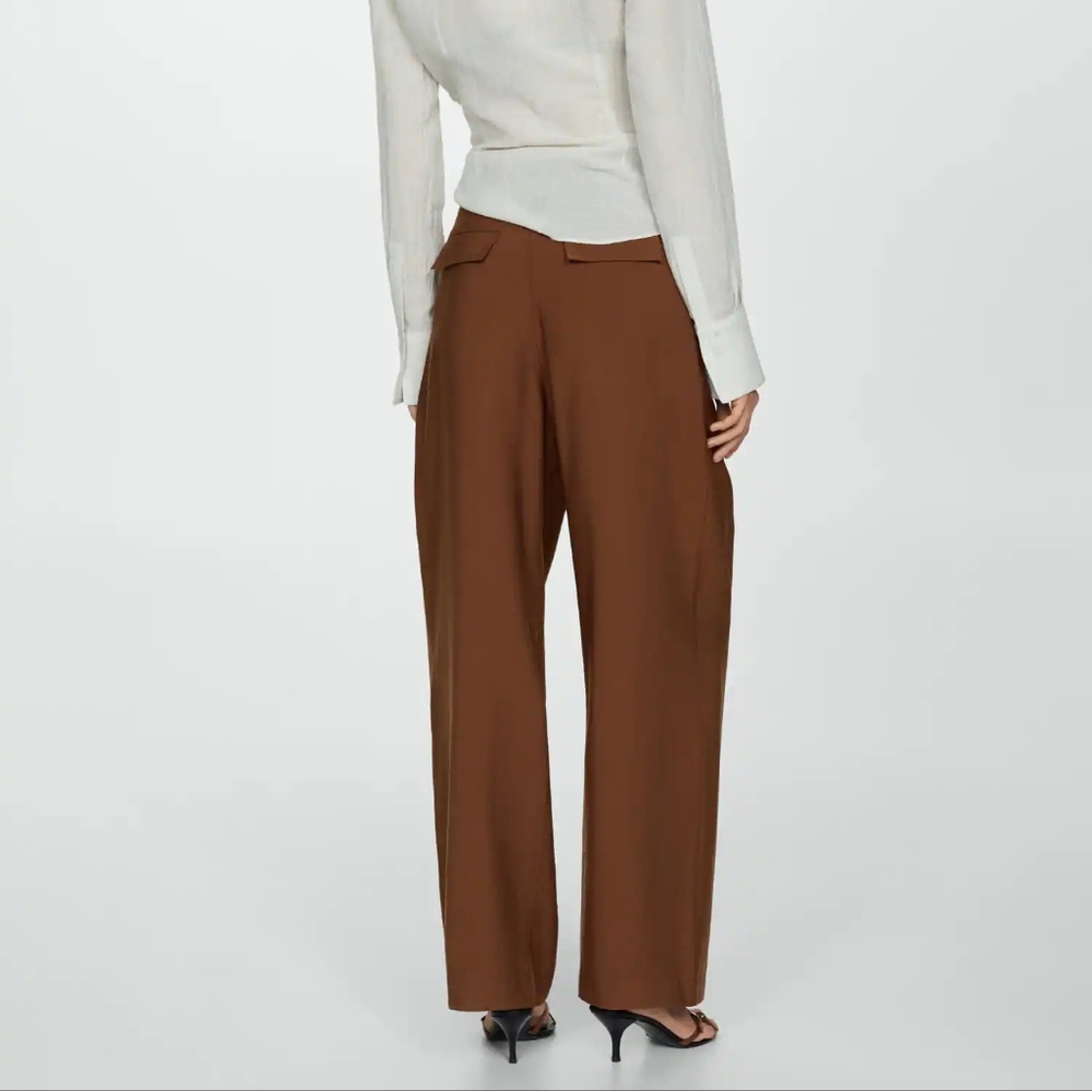 MANGO Belted Pants - Picture 3 of 4